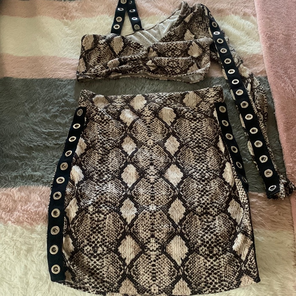 Snake skin matching set !!!